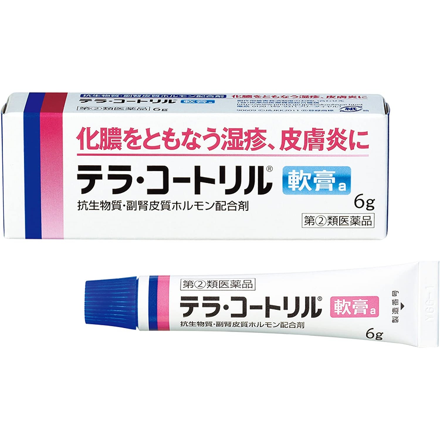 合利他命製藥 Terra Cortril 软膏 a 6g 化膿性濕疹 皮膚炎[指定第2類医薬品] – 小熊藥妝 - 日本藥妝直送台灣