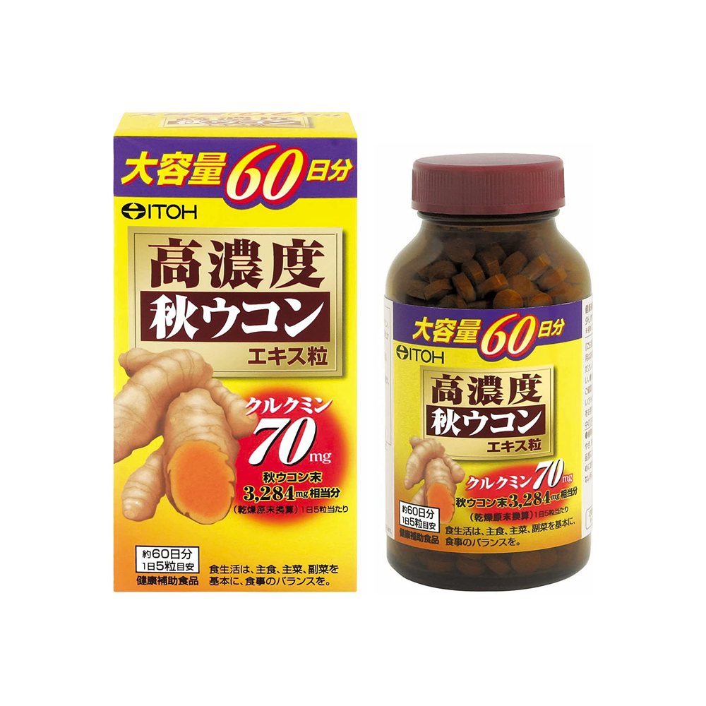 ITOH井藤漢方製藥 高濃度秋薑黃精華