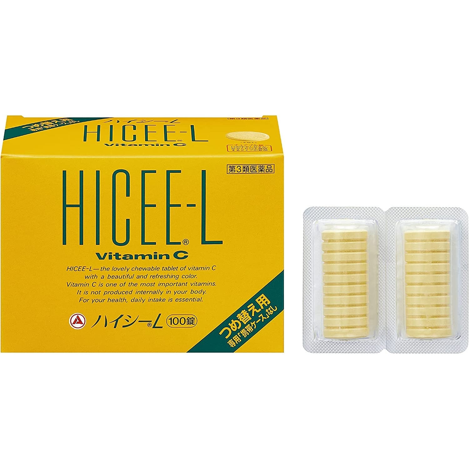 [第3類医薬品] 合利他命製藥 HICEE-L維他命C藥劑 40片/60片/100片 - CosmeBear小熊日本藥妝For台灣