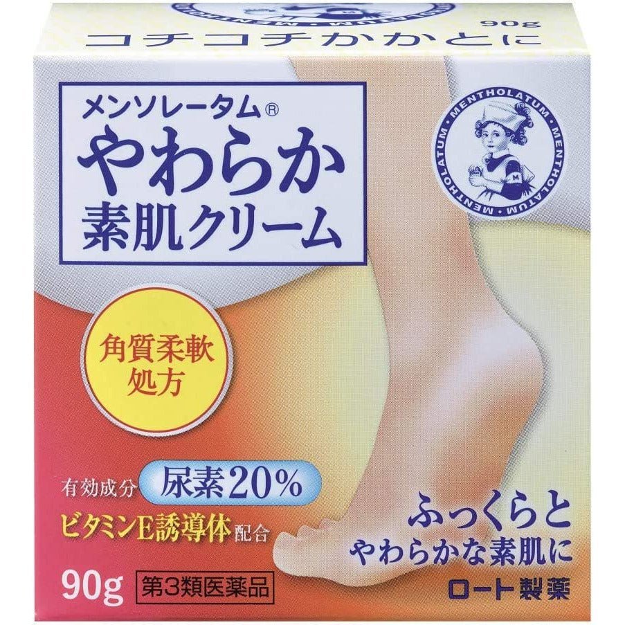 [第3類医薬品] 樂敦製藥 ROHTO 曼秀雷敦 腳后跟修護滋潤霜 - CosmeBear小熊日本藥妝For台灣