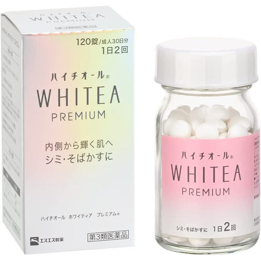 [第3類醫藥品] SS製藥 白兔牌 HYTHIOL WHITEA Premium 祛斑美白丸 優質版 30日分120粒入 - CosmeBear小熊日本藥妝For台灣