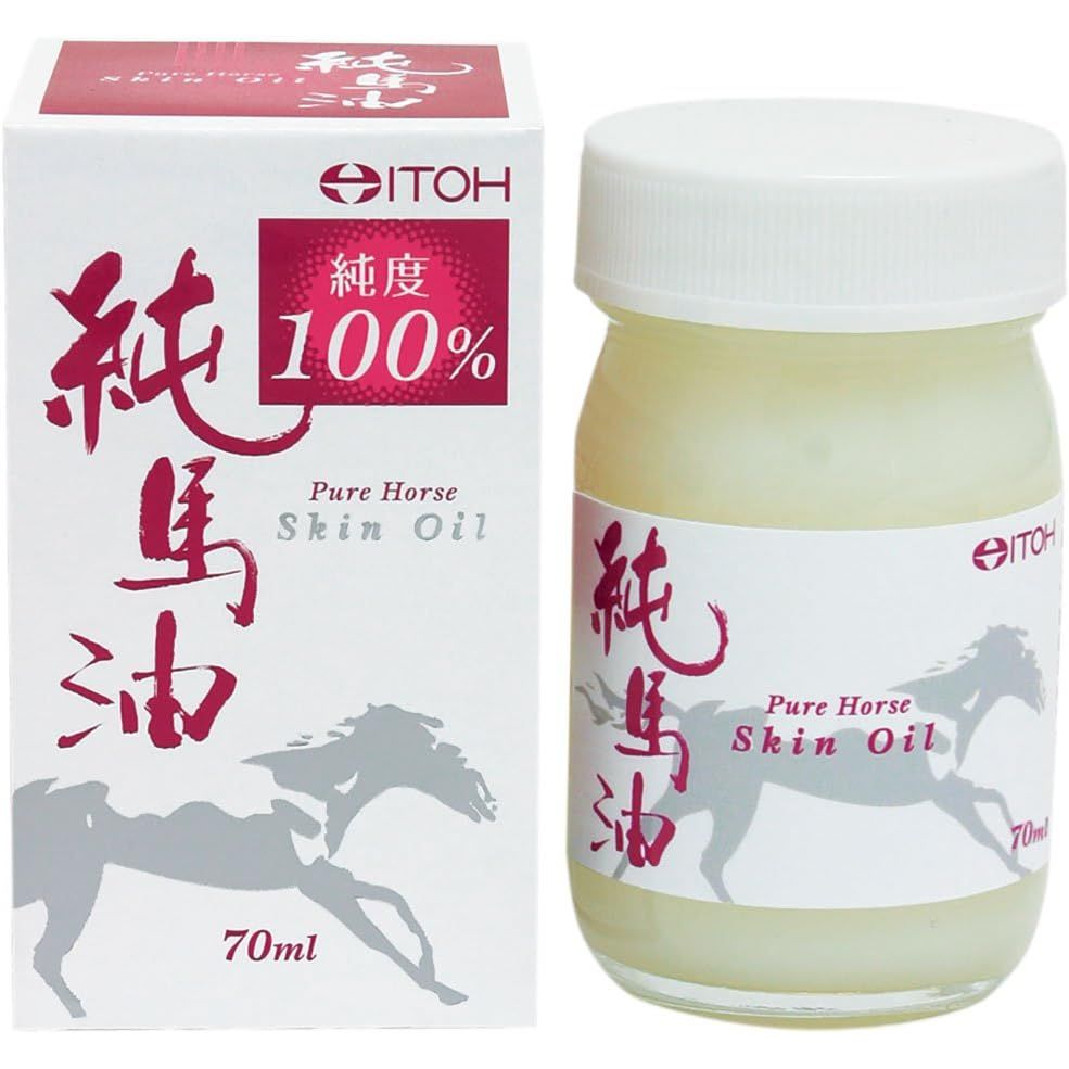 井藤漢方製薬 純馬油 70ml 全身用 無香料 - CosmeBear小熊日本藥妝For台灣