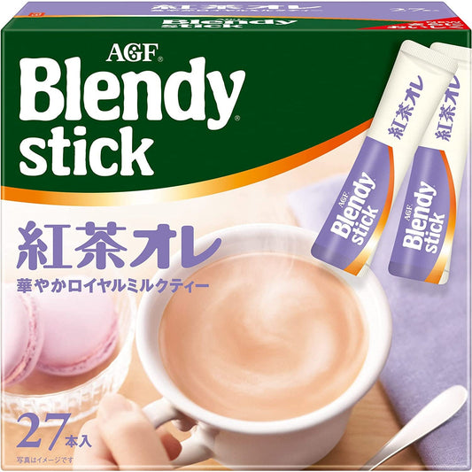 AGF Blendy Stick 抹茶牛奶/可可牛奶/紅茶牛奶 - CosmeBear小熊日本藥妝For台灣