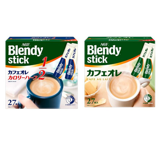 AGF Blendy Stick 牛奶咖啡 27根入 - CosmeBear小熊日本藥妝For台灣