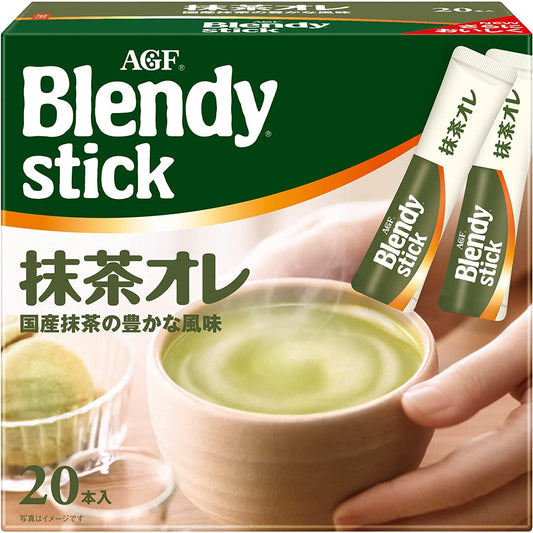 AGF Blendy Stick 抹茶牛奶/可可牛奶/紅茶牛奶 - CosmeBear小熊日本藥妝For台灣