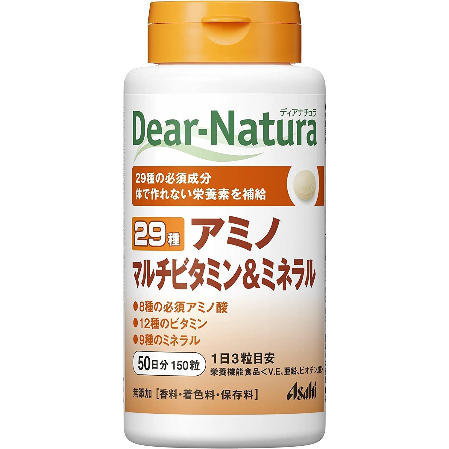 Asahi朝日 Dear Natura 29種綜合維生素和礦物質 - CosmeBear小熊日本藥妝For台灣