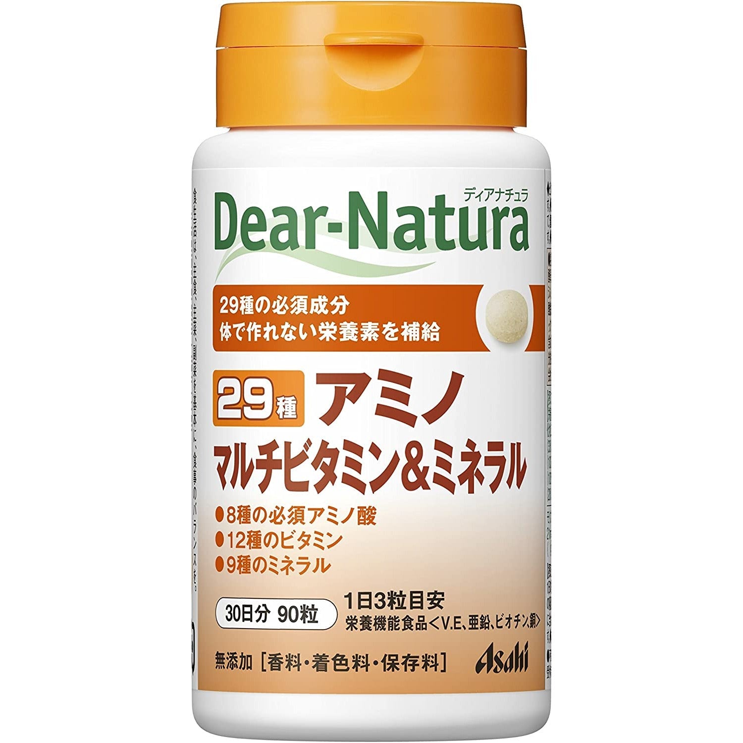 Asahi朝日 Dear Natura 29種綜合維生素和礦物質 - CosmeBear小熊日本藥妝For台灣