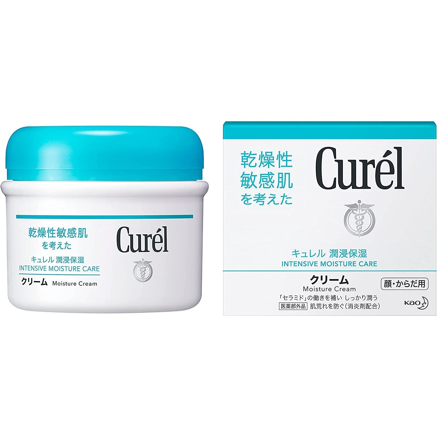 Curel珂潤 保濕霜90g 面部用身體用 嬰兒可用 - CosmeBear小熊日本藥妝For台灣