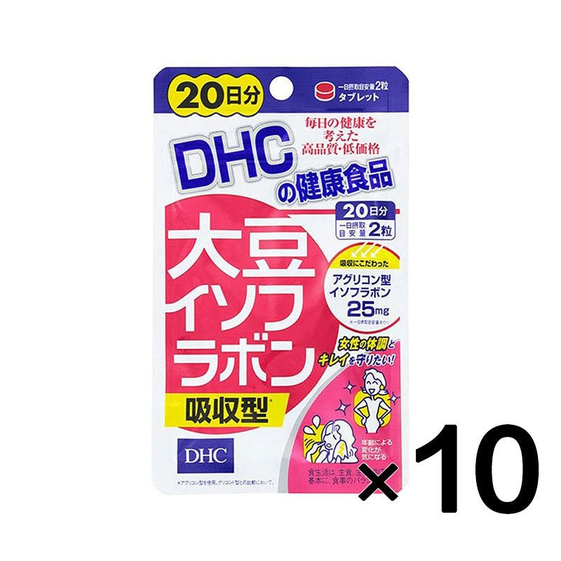 DHC 大豆異黃酮精華 20日量 - 小熊藥妝 - 日本藥妝直送台灣