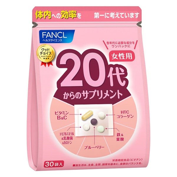 Fancl芳珂 20代/30代/40代 綜合維他命營養素