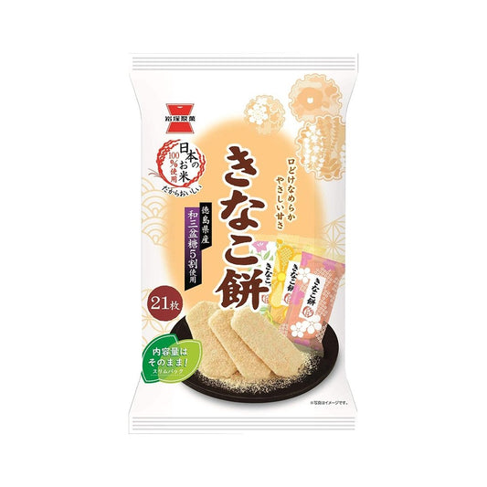 岩塚製菓 kinako米餅仙貝 19片入