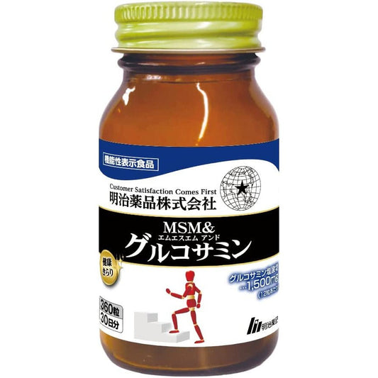 明治薬品 健康KIRARI系列 氨基葡萄糖 30日量 - CosmeBear小熊日本藥妝For台灣