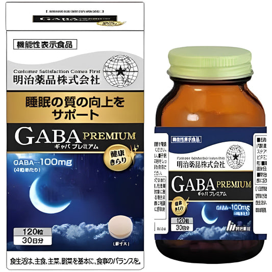 明治薬品 健康KIRARI系列 GABA優質版 提升睡眠質量 30日量
