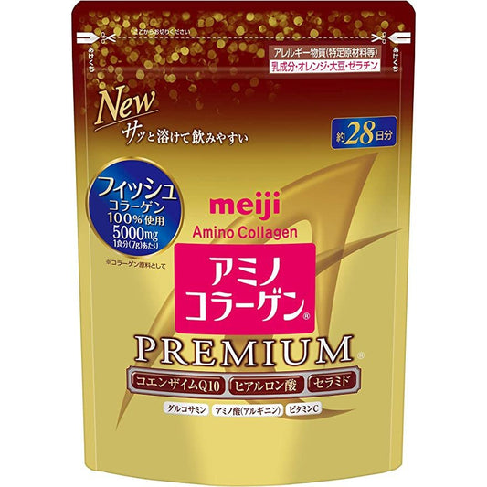 明治meiji 膠原蛋白粉 優質版 營養補充品 28天份 - CosmeBear小熊日本藥妝For台灣