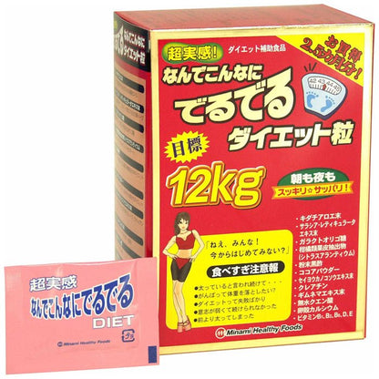 Minami Healthy Foods 超實感DeruDeru 強效氨基酸瘦身減肥丸 6粒×75袋 - CosmeBear小熊日本藥妝For台灣