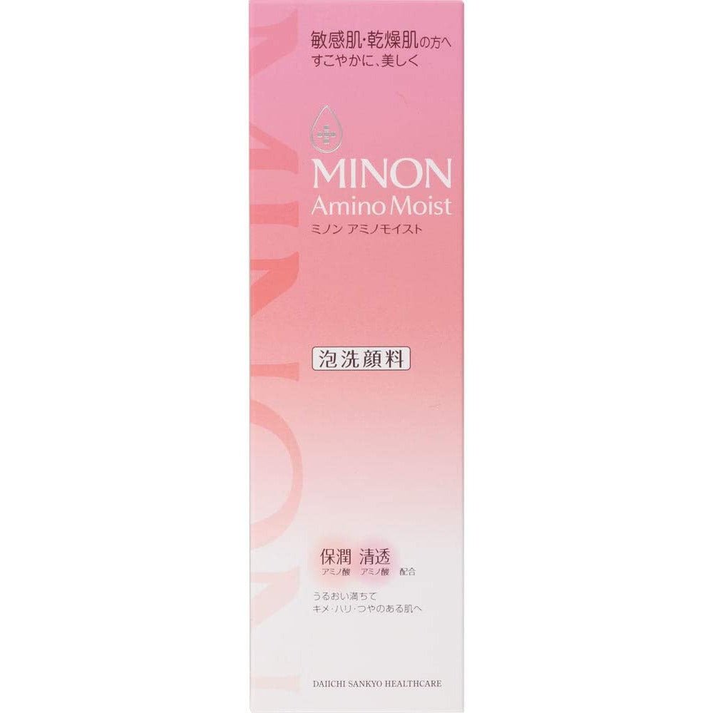 MINON 敏感肌 氨基酸保濕泡沫洗面奶 150ml - CosmeBear小熊日本藥妝For台灣