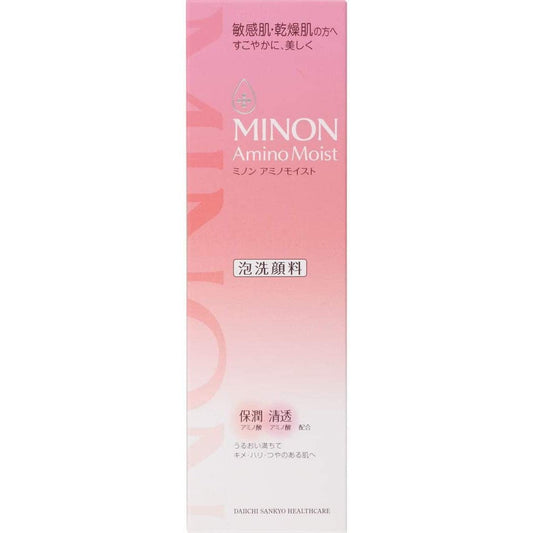 MINON 敏感肌 氨基酸保濕泡沫洗面奶 150ml - CosmeBear小熊日本藥妝For台灣
