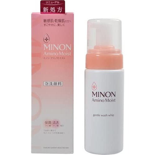 MINON 敏感肌 氨基酸保濕泡沫洗面奶 150ml - CosmeBear小熊日本藥妝For台灣