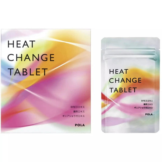 NEW POLA Heat Change Tablets 新款燃脂丸