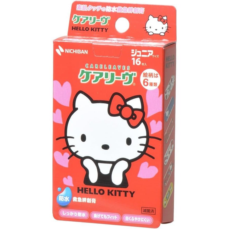 米其邦Nichiban 卡通OK繃/創可貼 HelloKitty/不二家/米菲Miffy 16枚 - CosmeBear小熊日本藥妝For台灣