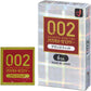 OKAMOTO岡本 均一超薄002EX Grounds Fit 避孕套 6個入 - CosmeBear小熊日本藥妝For台灣