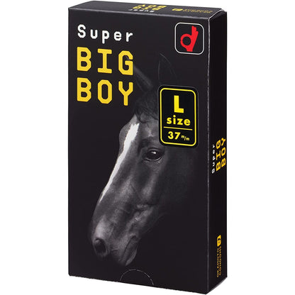 OKAMOTO岡本 Super BIGBOY大黑馬避孕套 12個入 - CosmeBear小熊日本藥妝For台灣