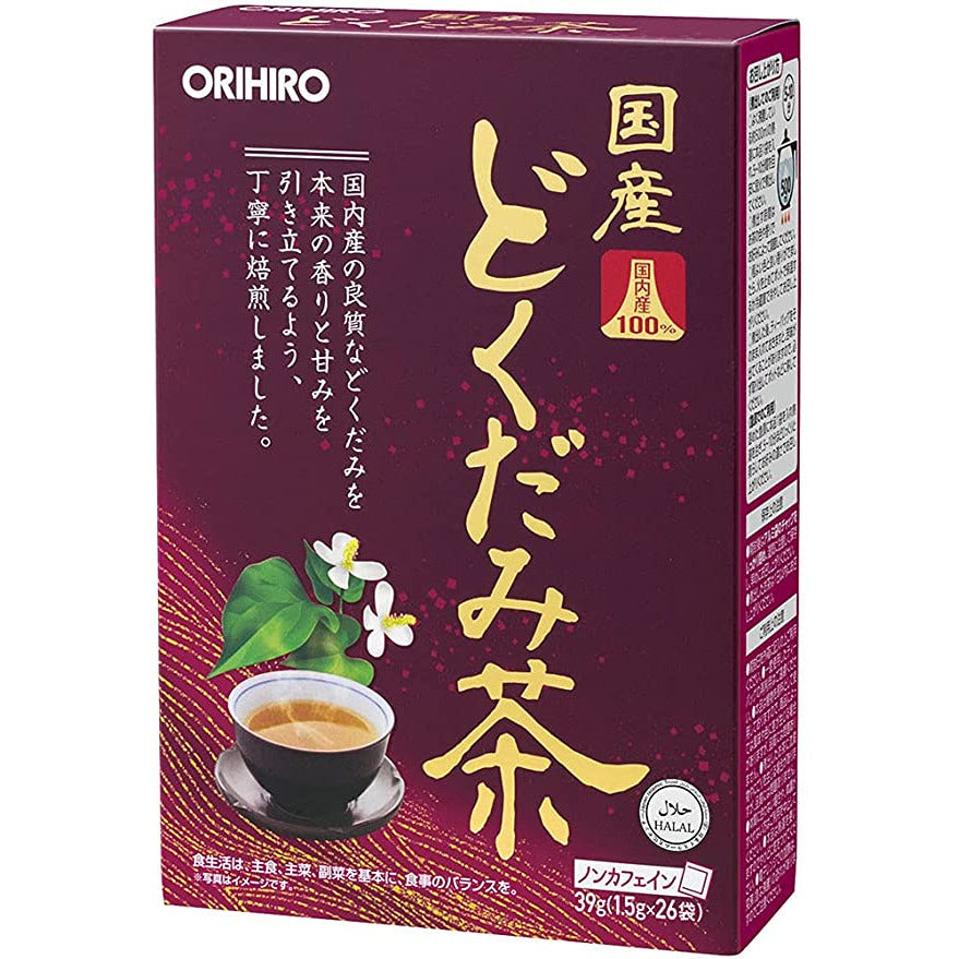 ORIHIRO 國產魚腥草茶100％ 26袋入 - CosmeBear小熊日本藥妝For台灣