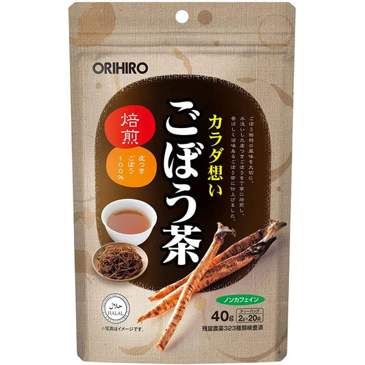 ORIHIRO 牛蒡茶 20包入 三高保健 - CosmeBear小熊日本藥妝For台灣