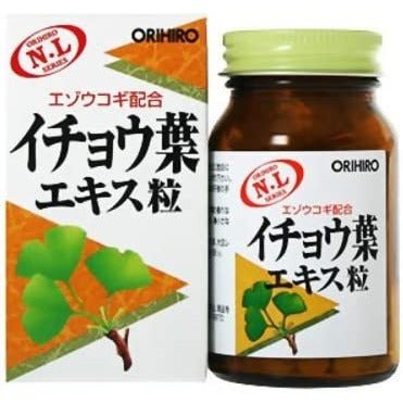 ORIHIRO 銀杏葉提取物 240粒 維持記憶力