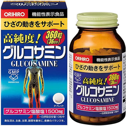 ORIHIRO 高純度葡萄糖胺錠 / 關節保健 - CosmeBear小熊日本藥妝For台灣