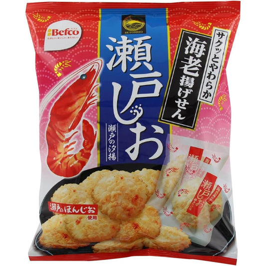 栗山米餅 瀨戶海鹽 瀨戶時代的炸蝦仙貝 - CosmeBear小熊日本藥妝For台灣