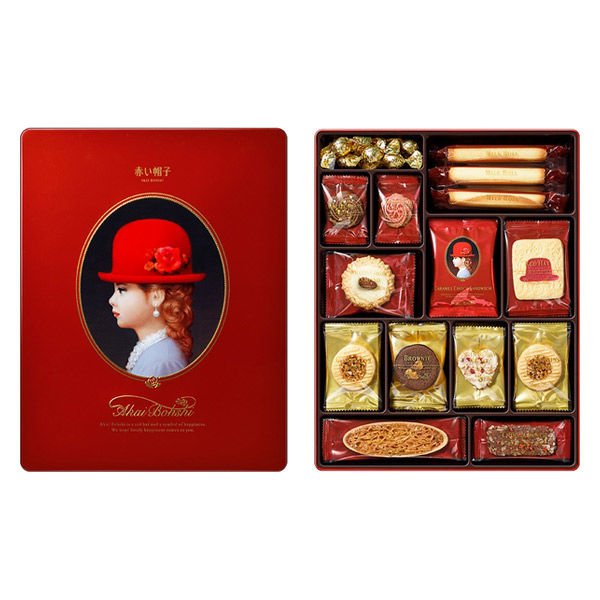 紅帽子 和果子曲奇禮盒 全系列 - CosmeBear小熊日本藥妝For台灣