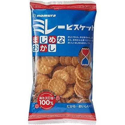 野村煎豆加工店 野村小圓餅餅乾 多口味 - 小熊藥妝 - 日本藥妝直送台灣