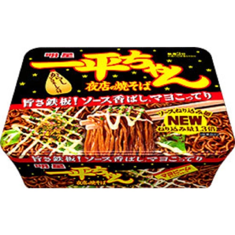 日清食品 新版 明星一平夜店炒麵