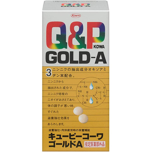 興和 Q&P Kowa Gold A 滋養強壮消除疲勞剤 180粒[指定醫藥部外品]