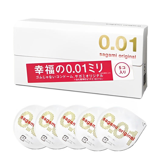 相模 Sagami Original 幸福001極限超薄避孕套 5個入