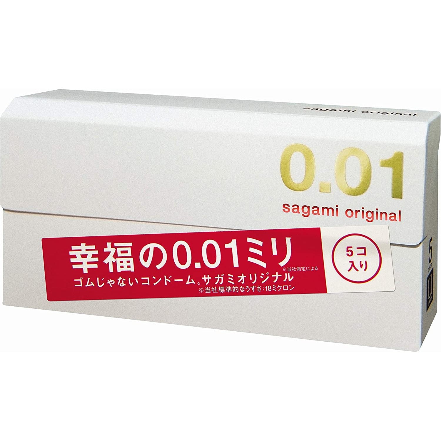 相模 Sagami Original 幸福001極限超薄避孕套 5個入 - CosmeBear小熊日本藥妝For台灣