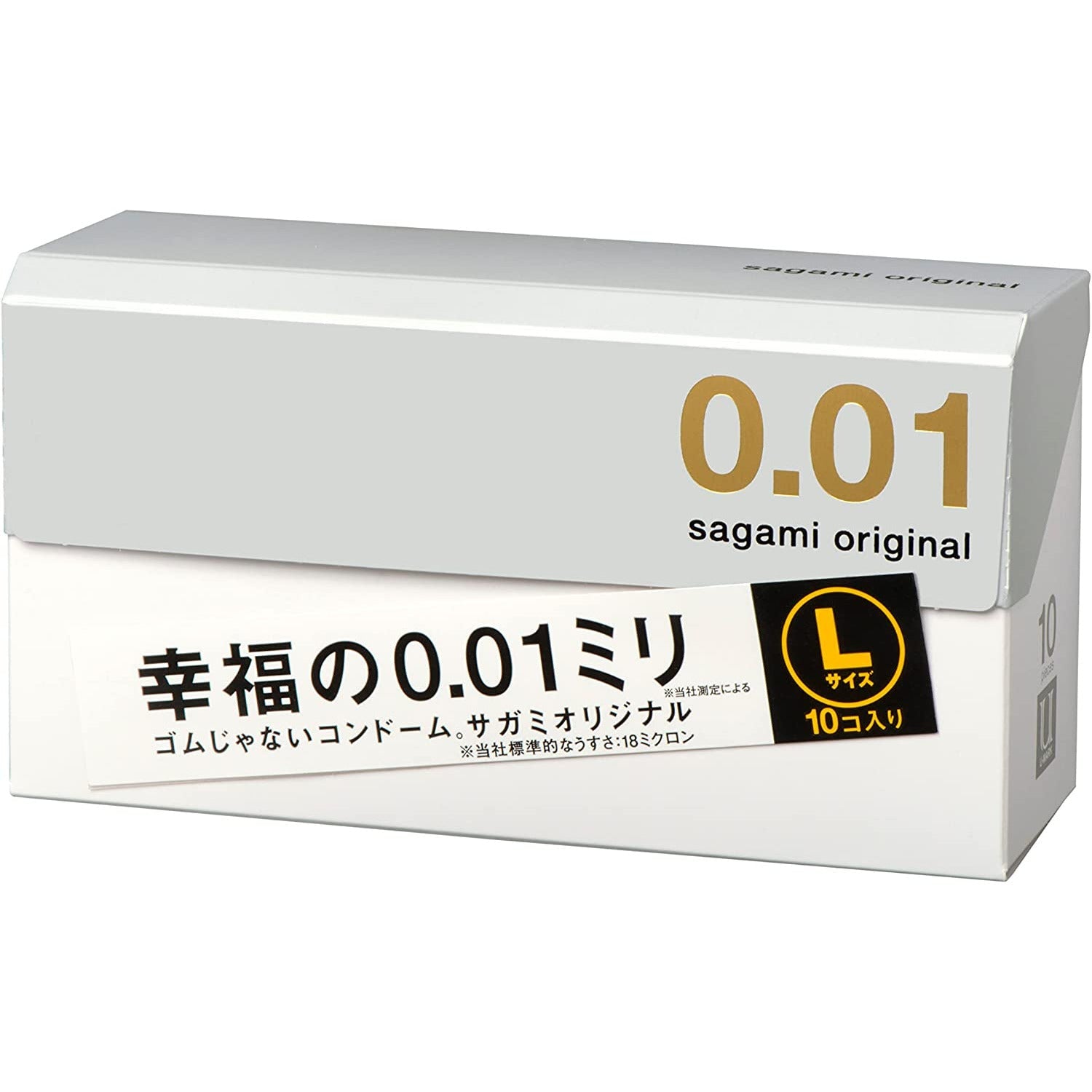 相模 Sagami Original 幸福001極限超薄避孕套 L號 10個入 - CosmeBear小熊日本藥妝For台灣