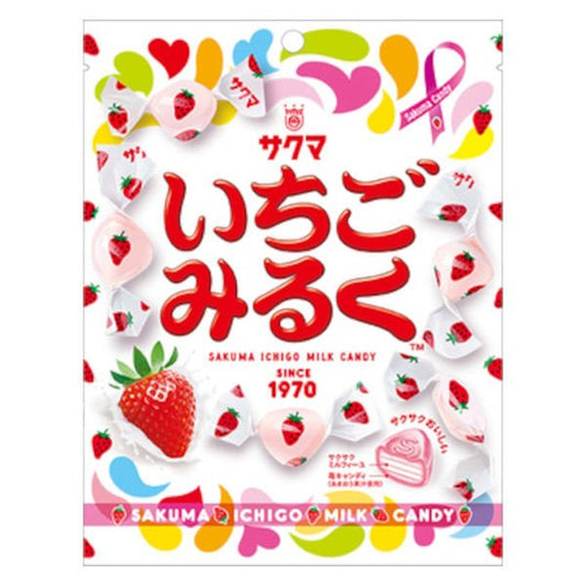 Sakuma製果 草莓牛奶糖 83g - CosmeBear小熊日本藥妝For台灣