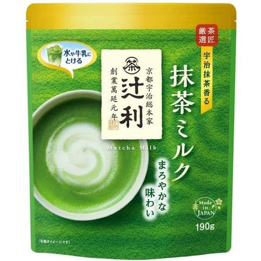 辻利TSUJIRI 抹茶牛奶 190g - CosmeBear小熊日本藥妝For台灣