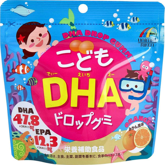 Unimat Riken 兒童DHA軟糖 90粒 - CosmeBear小熊日本藥妝For台灣