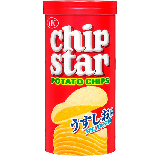 YBC chipstar系列薯片 淡鹽風味 50g - CosmeBear小熊日本藥妝For台灣